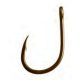 Prowess W1 T2 - DOUBLE COATING - BROWN (10 pieces) Hook, Bojlis Hook, Coated Hook