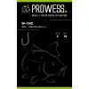 Prowess Loose Hooks W-CNZ 10 Eyed, Barbed Hook 10 pcs