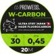Prowess W-Carbon 20m 0.60mm Carp Leader Line