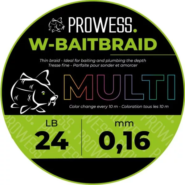 Prowess W-BAITBRAID Braided Line 0,16mm