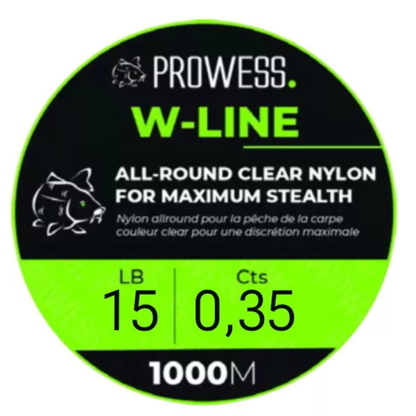 Prowess W-LINE 0,35mm Carp Mainline / Line