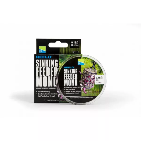 Preston Sinking Feeder Mono 0.26mm Main Line