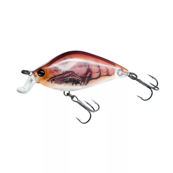 YO-ZURI 3DR FLAT CRANK FLOATING 55mm - RBCF color code Wobbler