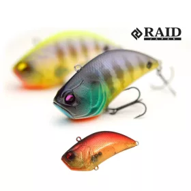 Raid Level Vib 5.4cm 10.6gr 050 Sparkling Red Wobbler