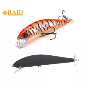 Raid Answer 10.7cm 14gr 001 All Blacks Wobbler