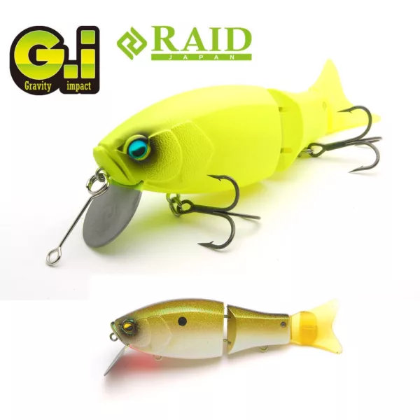 Raid G.I. 9,4cm 35gr 005 Pearl Shad Wobbler