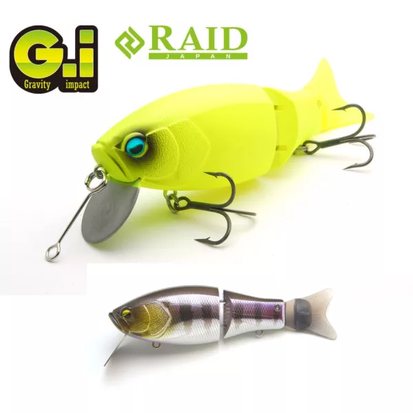 Raid G.I. 9,4cm 35gr 007 Chi G.I.ll Wobbler