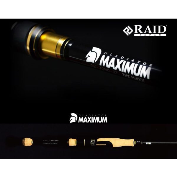 Raid Maximum GX-64LS-ST Maxx Queen 1,93m 7gr 1 Piece Spinning Rod
