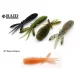 Raid Egubug 6.3cm 077 Natural Weapon Plastic Lure 8pcs