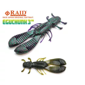   Raid Egu Chunk 7,6cm 001 Green Pumpkin Seed Bug Imitation 7db