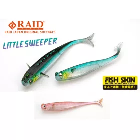   Raid Little Sweeper Fish Skin 6,3cm 080 Clear Wakasagi Soft Lure 8pcs