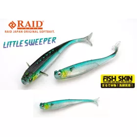   Raid Little Sweeper Fish Skin 6.3cm 082 Hustler Rubber Fish 8pcs