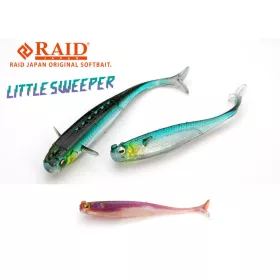   Raid Little Sweeper 7.6cm 048 Pearl Wakasagi Rubber Fish 7pcs