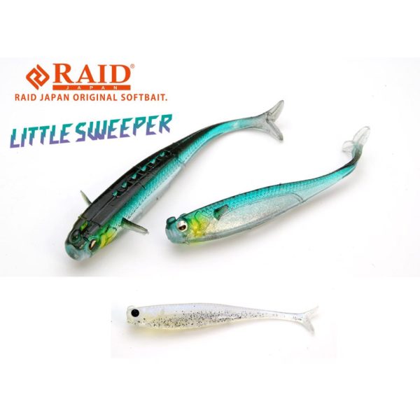 Raid Little Sweeper 7,6cm 074 Ice Killer Soft Plastic Lure 7pcs