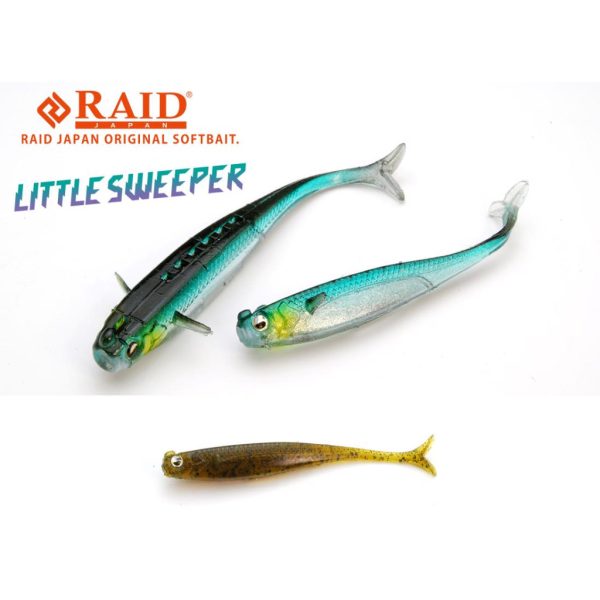 Raid Little Sweeper 7,6cm 067 Guripan Sukeru Soft Plastic Lure 7pcs