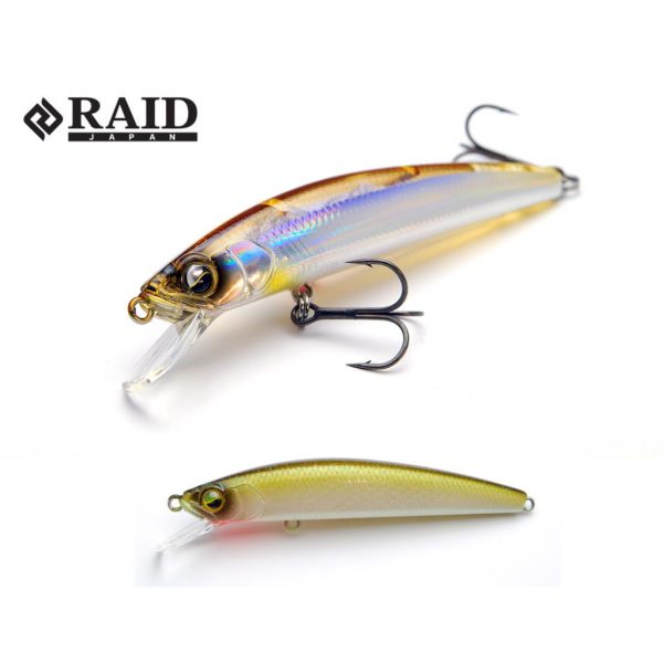 Raid Level Minnow Quik72 7.2cm 5.2gr 003 Pearl Shad Wobbler