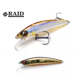   Raid Level Minnow Quik72 7,2cm 5,2gr 008 Real Kinkuro Wobbler