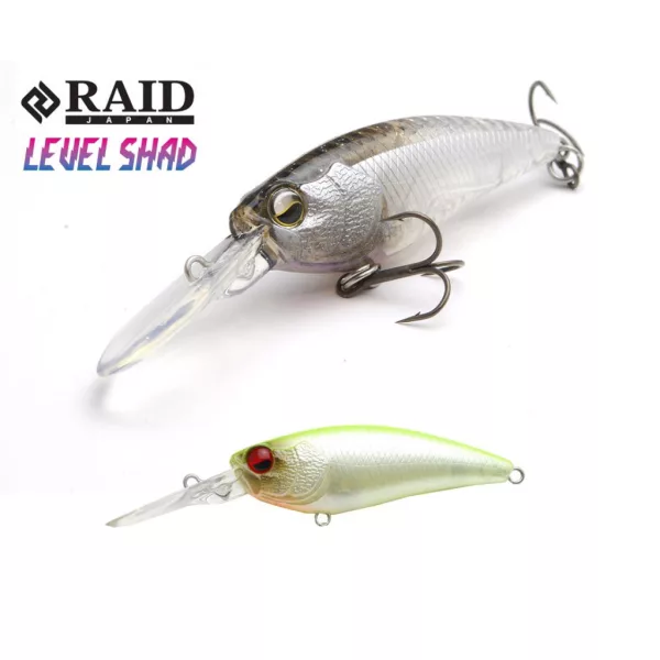 Raid Level Shad 5cm 4.3gr Su 029 Pearly Chart Wobbler