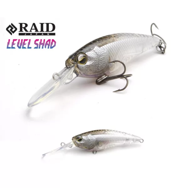Raid Level Shad 5cm 4,3gr Su 030 Real Ginkuro Wobbler