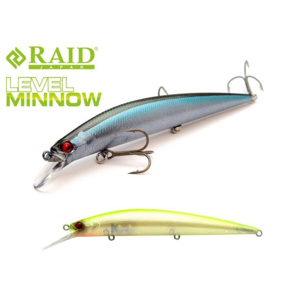 Raid Level Minnow 12.5cm 14gr 022 Pearly Chart Wobbler