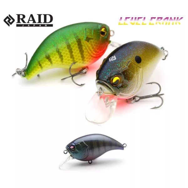 Raid Level Crank 5,1cm 10,5gr 018 Bull Wobbler