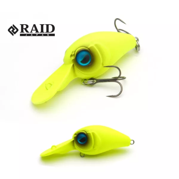 Raid Level Crank Ping 3,25cm 3,5gr 002 Lemon Power Wobbler