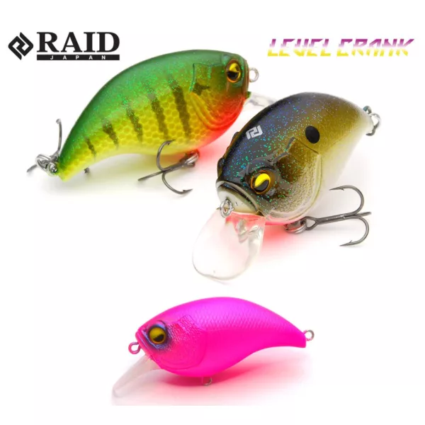 Raid Level Crank 5,1cm 10,5gr 023 Honeytrap Wobbler