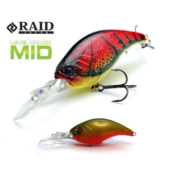 Raid Level Crank Mid 5.9cm 10.5gr 023 Orepan Wobbler