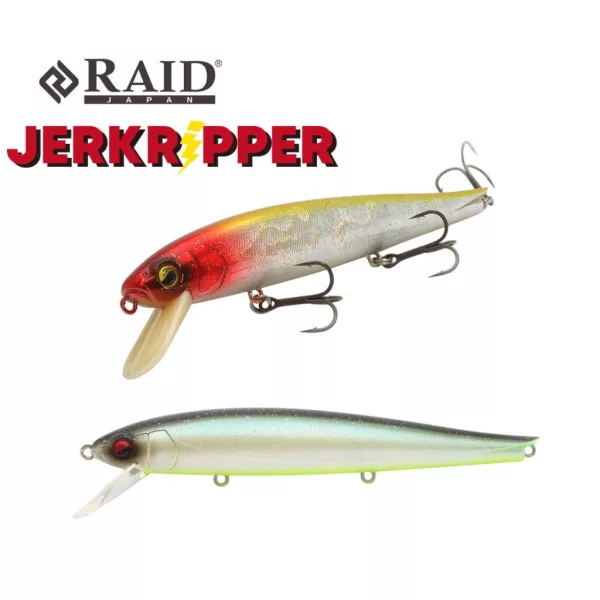 Raid Jerkripper 12.2cm 17.5gr 008 Neon Shad Wobbler