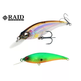   Raid Level Shad Sprinter 68SR 6.8cm 5.6gr 017 Sukeru Lime Chart Wobbler