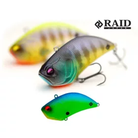 Raid Level Vib 5,4cm 10,6gr 001 Blue Back Chart Wobbler