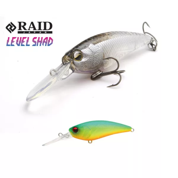 Raid Level Shad 5cm 4.3gr Su 001 Lime Chart Wobbler