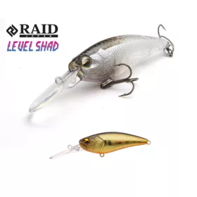 Raid Level Shad 5cm 4.3gr Su 007 Real Kinkuro Wobbler