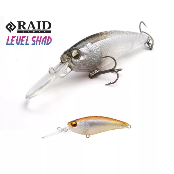 Raid Level Shad 5cm 4,3gr Su 010 Jewel Wakasagi Wobbler