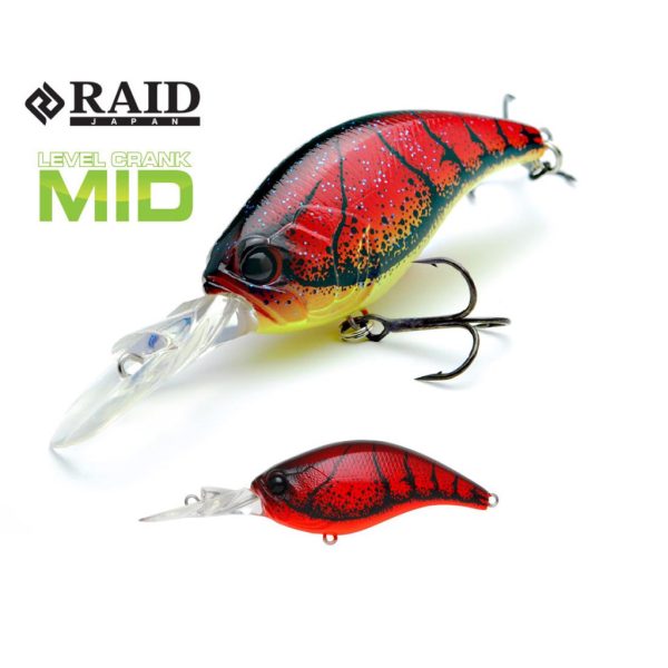 Raid Level Crank Mid 5.9cm 10.5gr 012 Yashizari Wobbler