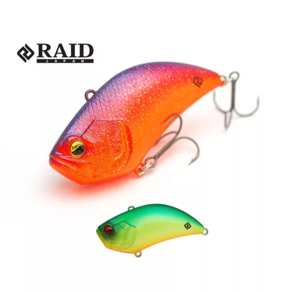 Raid Level Vib B.I.G 6.3cm 17gr 001 Shimanasi Tiger Wobbler