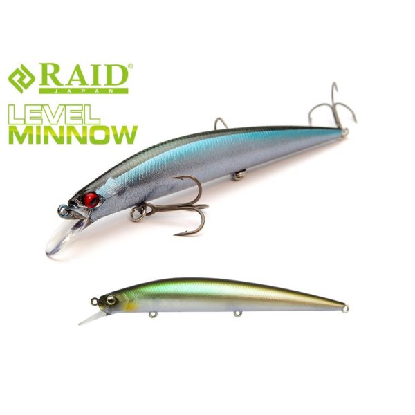 Raid Level Minnow 12.5cm 14gr 007 Kanamoroko Wobbler