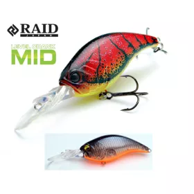 Raid Level Crank Mid 5.9cm 10.5gr 014 Skeleton Wobbler