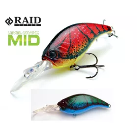 Raid Level Crank Mid 5.9cm 10.5gr 016 Soft Shell Wobbler