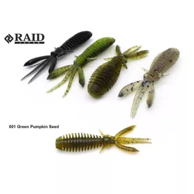   Raid Egubug 6,3cm 001 Green Pumpkin Seed Beetle Imitation 8pcs