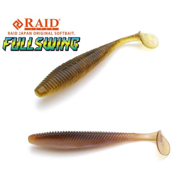 Raid Fullswing 10cm 048 Pearl Wakasagi Plastic Lure 6pcs
