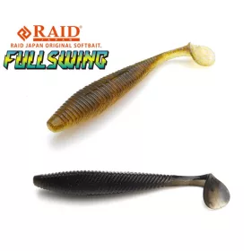Raid Fullswing 10cm 051 Black Bitou Plastic Lure 6pcs