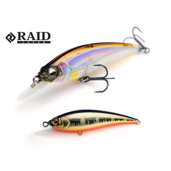 Raid Level Shad Sprinter 68SR 6.8cm 5.6gr 009 Real Kinkuro Wobbler