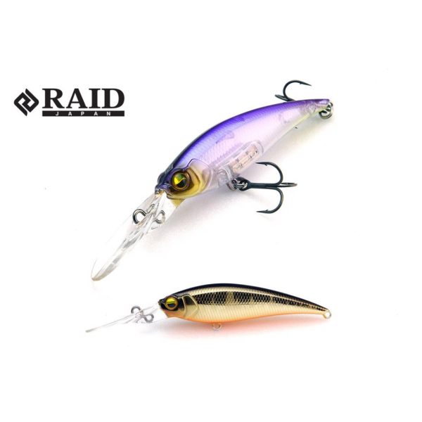 Raid Level Shad Sprinter 68MR 6.8cm 5.9gr 006 Real Kinkuro Wobbler