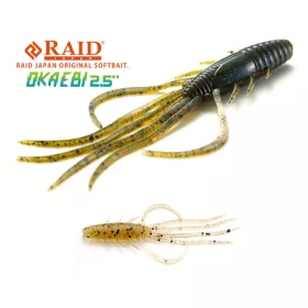 Raid Oka Ebi 6,3cm 032 Tenaga Ebi Plastic Lure 8pcs