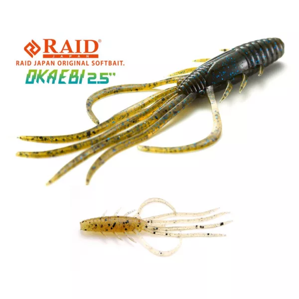 Raid Oka Ebi 6,3cm 032 Tenaga Ebi Plastic Lure 8pcs