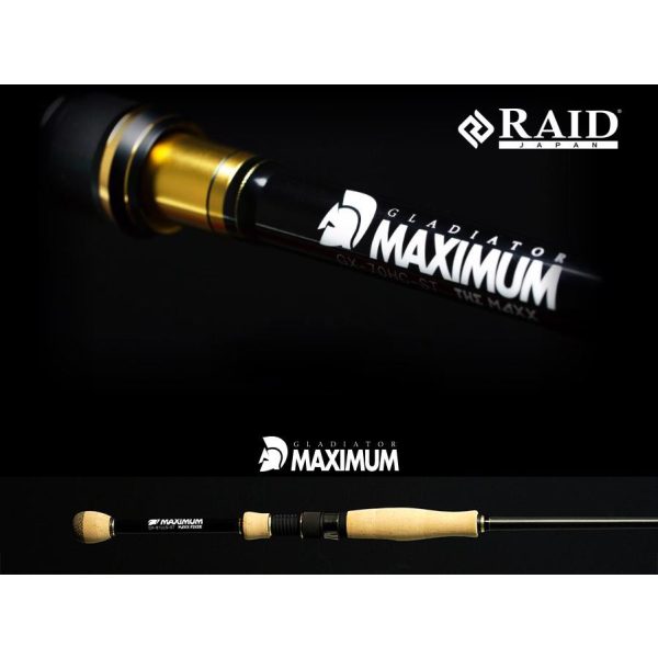 Raid Maximum GX-61ULS-ST Maxx Fixer 1,85m 5,3gr 1-Piece Spinning Rod