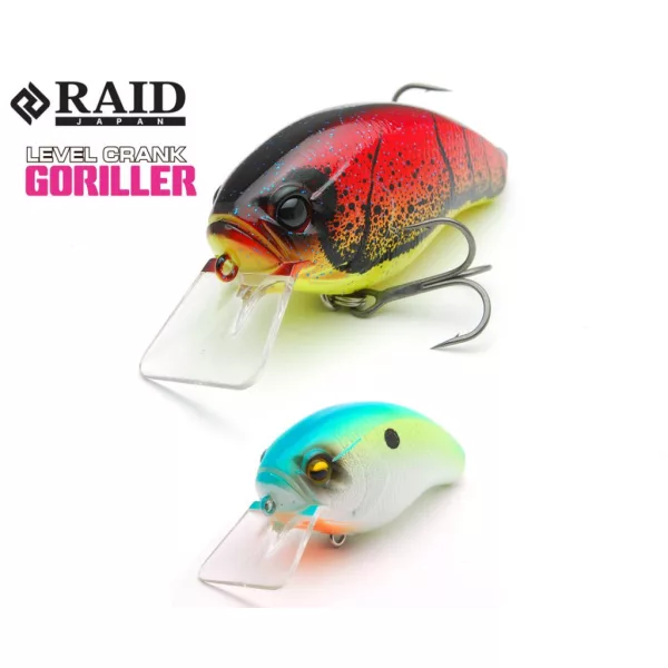 Raid Level Crank Goriller 6.6cm 17.5gr 005 Citrus Shad Wobbler