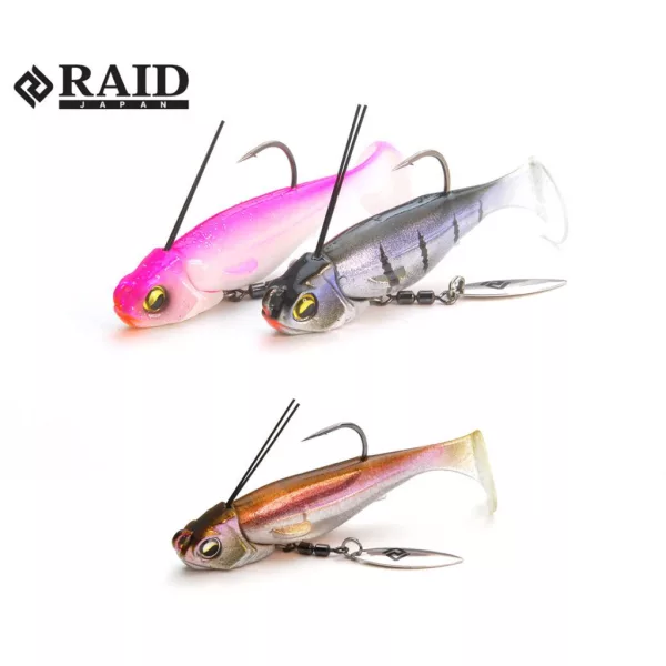 Raid Head Swimmer Libero 5gr 005 Clear Wakasagi Soft Lure 2pcs