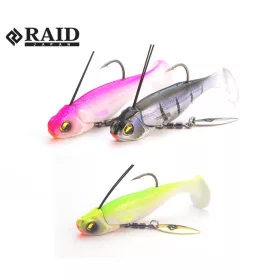 Raid Head Swimmer Libero 7gr 009 White Chart Soft Bait 2pcs